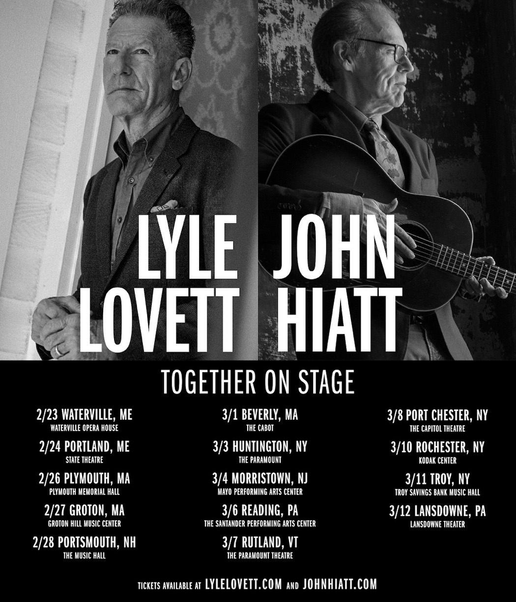 Lyle Lovett Together on Stage Tour Poster 2026